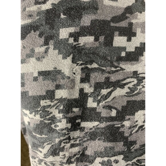 Youth Under Armour Gray Camo Camouflage Pullover Hoodie YXL (XL) Large Pocket - Picture 8 of 15